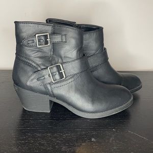 Black Heeled Booties